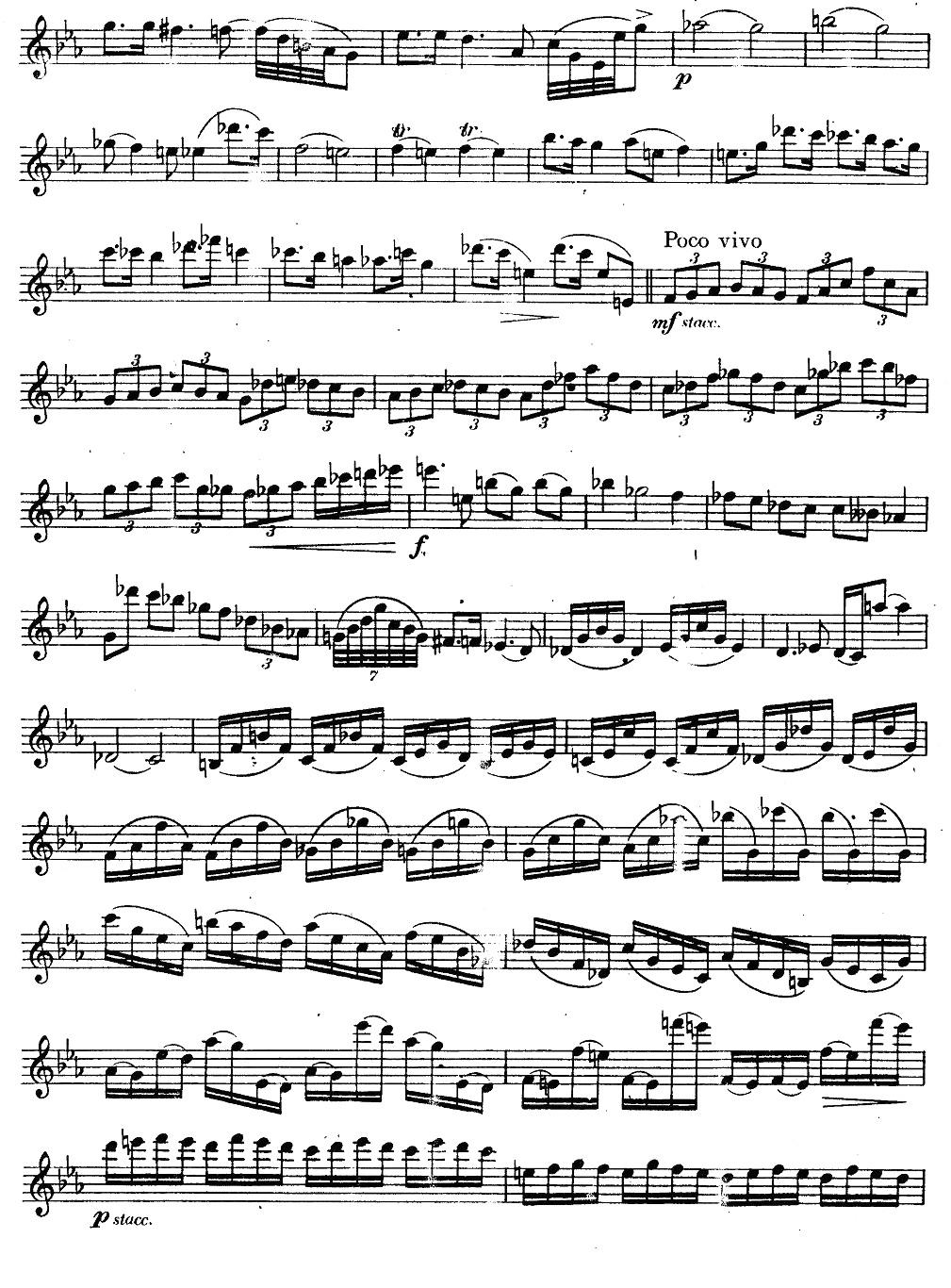 中国乐谱网——【萨克斯谱】奇特克-萨克斯练习曲之16（ETUDY PRO SAXOPHON - FR ZITRK.op.3）